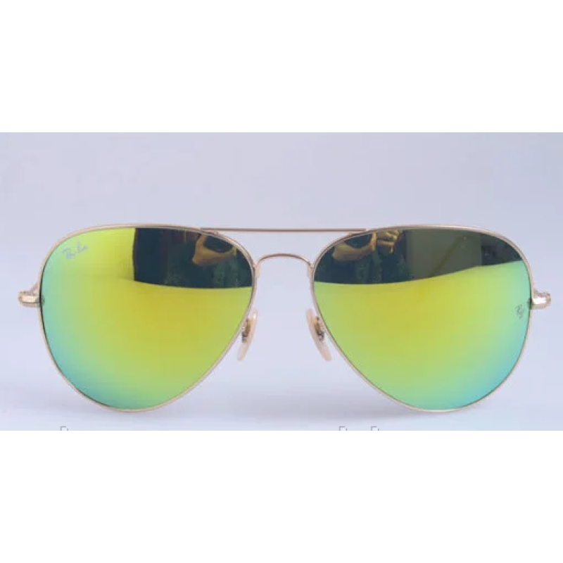 Жіночі сонцезахисні окуляри в стилі RAY BAN aviator large metal 112/68 LUX