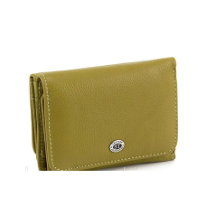 Жіночий шкіряний гаманець (4031) оливковий
