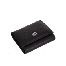 Недорогий жіночий шкіряний гаманець (4401) чорний