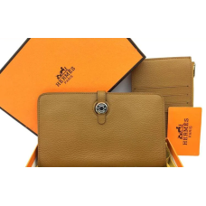 Жіночий брендовий шкіряний гаманець (H-533)