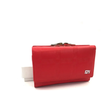 Жіночий компактний гаманець в стилі Versace (V-3804) red