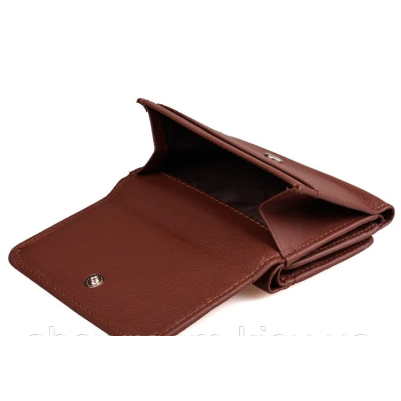 Жіночий шкіряний гаманець (4031) бордовий