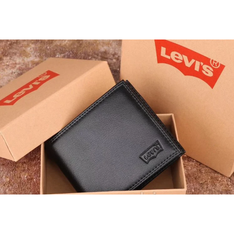 Чоловіче брендове портмоне Levis (4452) подарункове паковання Чоловіче брендове портмоне Levis (4452) подарункове паковання