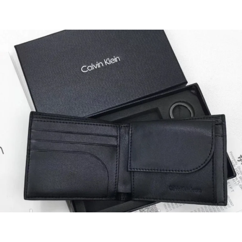 Чоловіче брендове шкіряне портмоне (1398), подарункове паковання