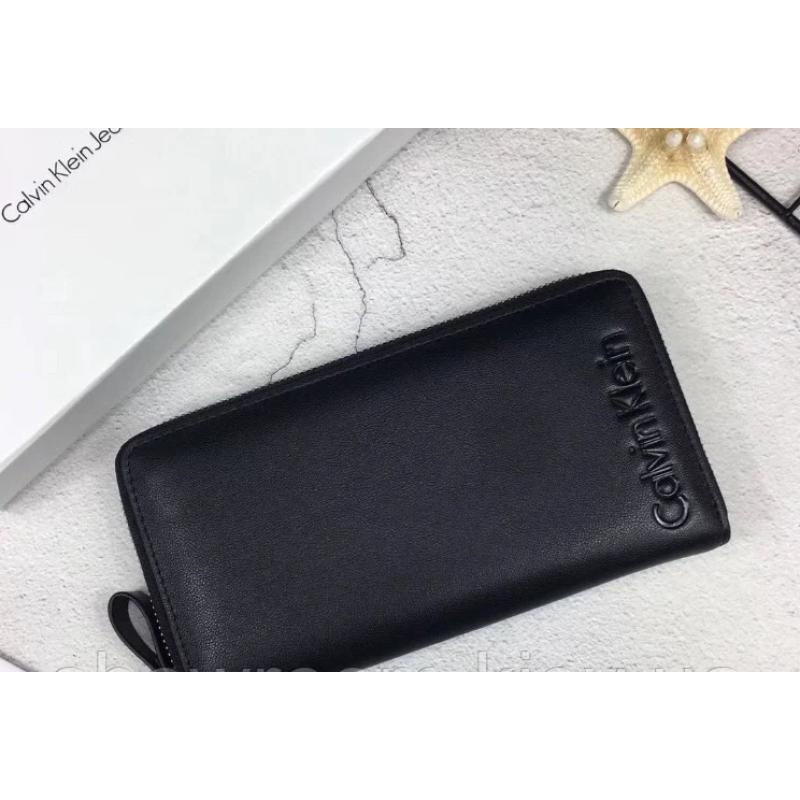 Чоловічий брендовий клатч на блискавці (507)