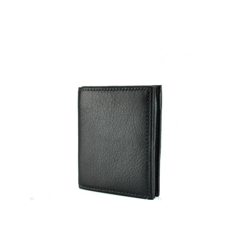 Функціональний затискач для грошей Leather Collection (390) black