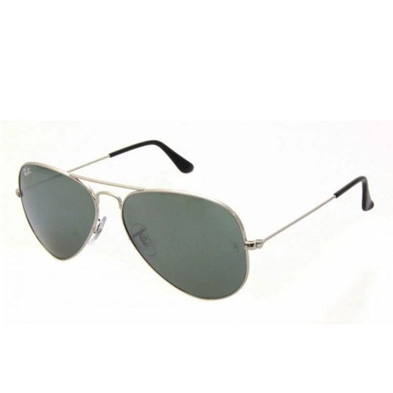 Чоловічі сонцезахисні окуляри в стилі RAY BAN aviator 3025,3026 (003/62) Lux