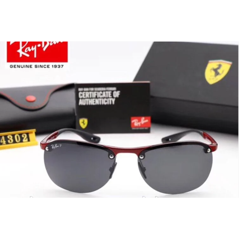 Сонцезахисні окуляри в стилі Ray Ban c поляризацією (4302)