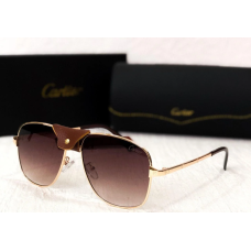 Чоловічі сонцезахисні окуляри Cartier (8020) gold