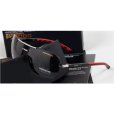 Чоловічі окуляри від сонця з поляризацією Porsche Design (p8724) червона дужка