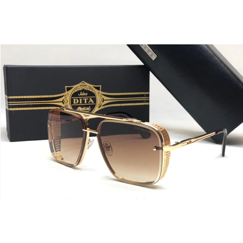 Чоловічі сонцезахисні окуляри маска Dita (1003) brown