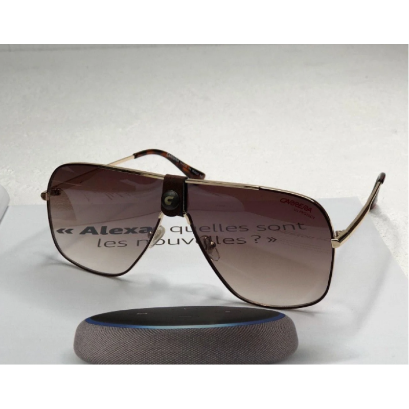 Чоловічі сонцезахисні окуляри маска Carrera (1810) gold