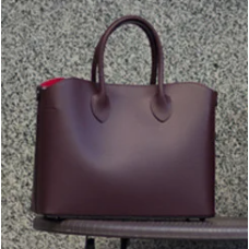 Сумка жіноча Laura Biaggi (3010) шкіряна кольору марсала