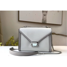 Жіноча брендова сумка Michael Kors Whitney grey Lux