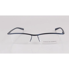 Чоловіча напівобідкова оправа в стилі Porsche Design p-8218 blue