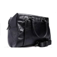 Чоловіча велика містка сумка David Jones (6605) чорна