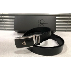 Чоловічий класичний ремінь шкіряний автомат (401)