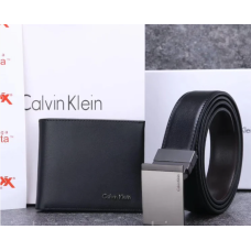 Чоловічий подарунковий набір ремінь і портмоне (459)