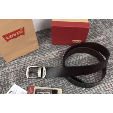 Чоловічий ремінь для джинсів з двома пряжками в стилі Levis (514)