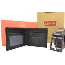 Чоловіче портмоне + ремінь в стилі Levis (511)