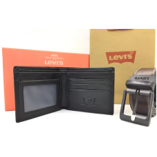 Чоловічий ремінь+портмоне в стилі Levis (511)