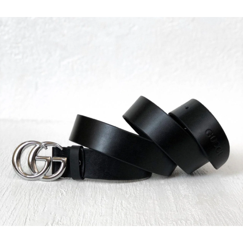 Жіночий стильний шкіряний ремінь (5002) silver