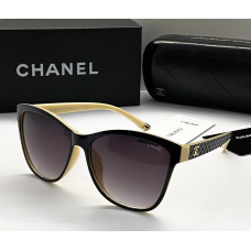 Жіночі сонцезахисні окуляри Ch (5330) beige