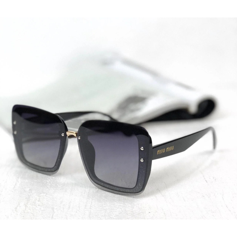 Жіночі стильні окуляри з поляризацією (5599) black