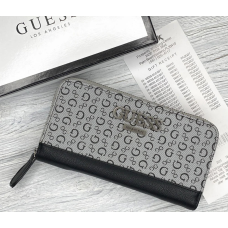 Жіночий гаманець на блискавці Guess (758020) grey