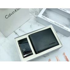 Чоловічий подарунковий набір ремінь автомат і портмоне (469)