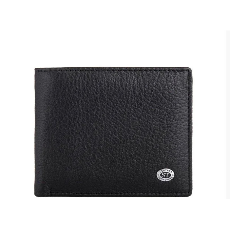 Чоловіче шкіряне портмоне на магніті (1104) подарункова упаковка