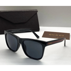 Чоловічі стильні сонцезахисні окуляри GG (0057) black