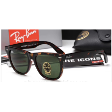 Чоловічі сонцезахисні окуляри в стилі RAY BAN Wayfarer 2140-902 LUX