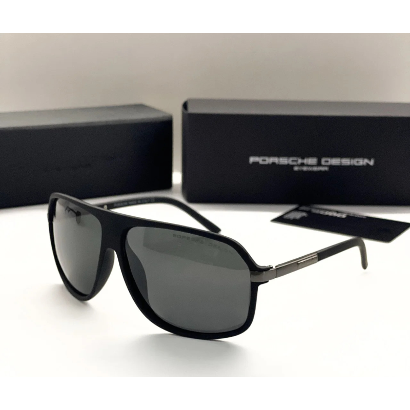 Чоловічі сонцезахисні окуляри з поляризацією (4012) black