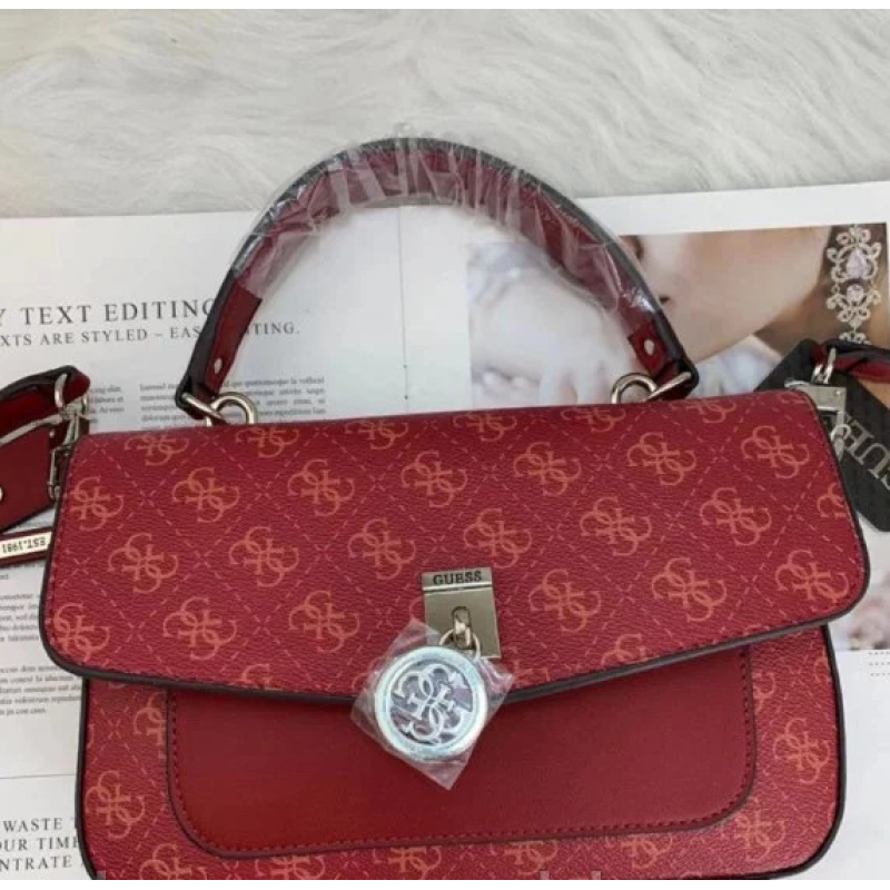 Невелика сумочка на плече Guess (6693) red Невелика сумочка на плече Guess (6693) red