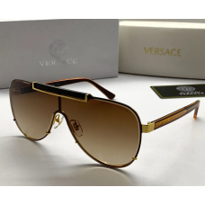 Жіночі брендові окуляри “маска“ від сонця V-2140 LUX brown