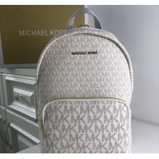 Жіночий шкіряний рюкзак Michael Kors 2021 white Lux