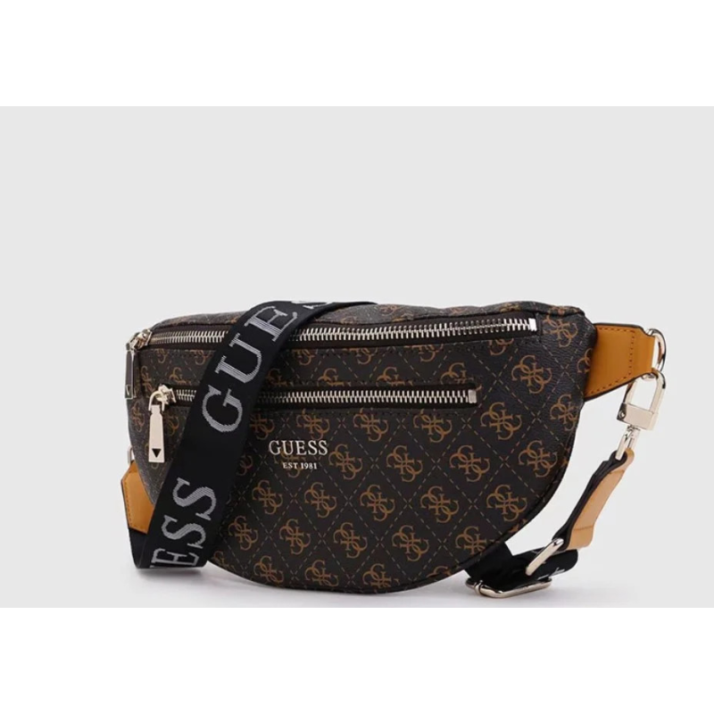 Жіноча “бананка“ Guess чорна (9580) коричнева Жіноча “бананка“ Guess чорна (9580) коричнева