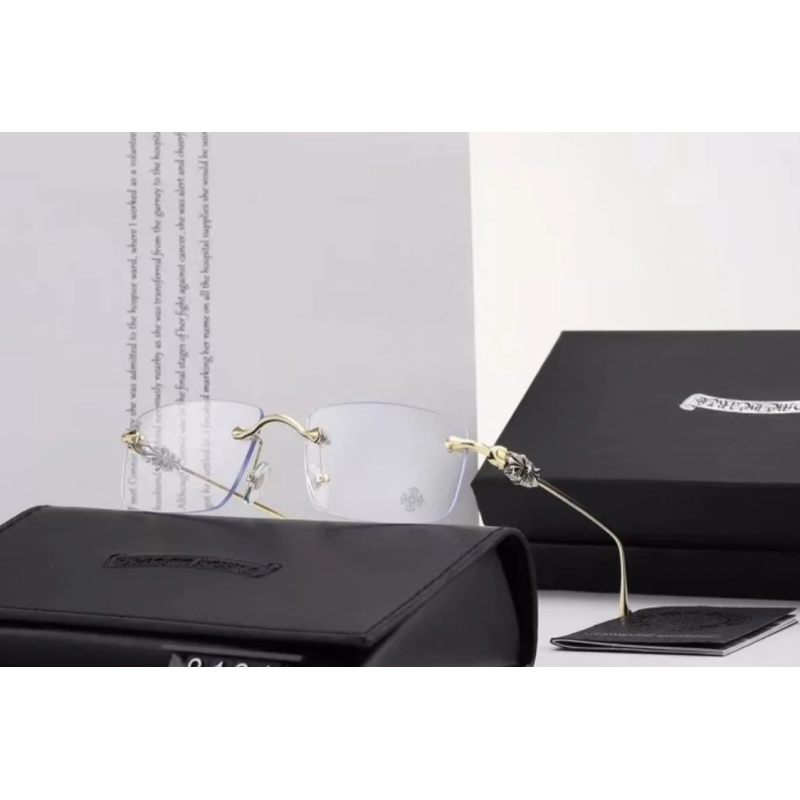 Чоловіча безобідкова оправа (8121) gold