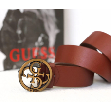 Жіночий шкіряний ремінь (4001) light brown