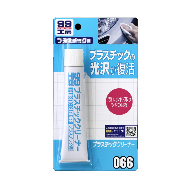 Очищувач прозорого пластику SOFT99 Plastic Cleaner Для очищення та блиску