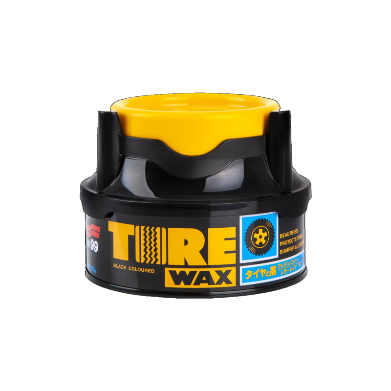 Чорніння для шин SOFT99 Tire Black Wax Воскового типу