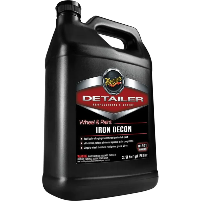 Чистка кузова і дисків від часток металу - Meguiar“s Detailer Wheel & Paint Iron Decon 3,79 л.