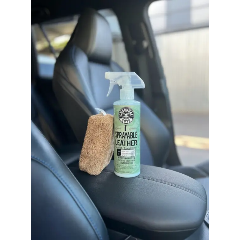 Очисник і кондиціонер шкіри Chemical Guys Sprayable Leather Cleaner & Conditioner Для очищення і зволоження