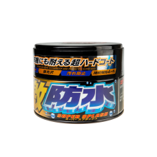 Твердий віск SOFT99 Water Block Wax Black Для потужного гідрофоба та глянсового блиску темних автомобілів