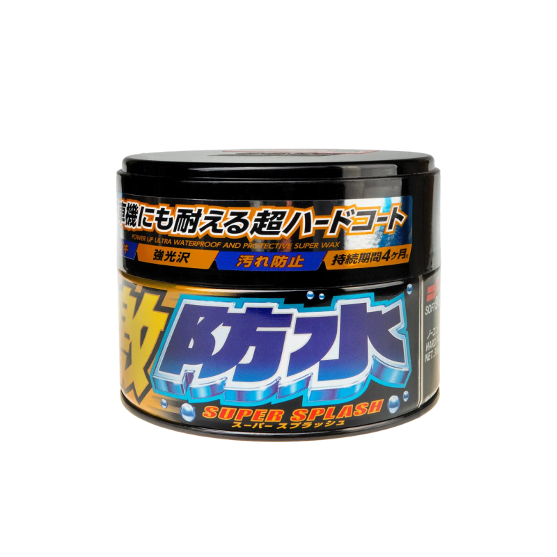 Твердий віск SOFT99 Water Block Wax Black Для потужного гідрофоба та глянсового блиску темних автомобілів Твердий віск SOFT99 Water Block Wax Black Для потужного гідрофоба та глянсового блиску темних автомобілів