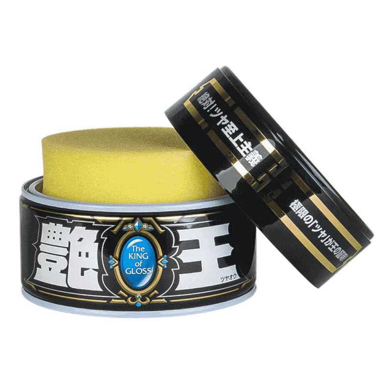 Твердий віск SOFT99 The King of Gloss Black Для королівського блиску темних автомобілів