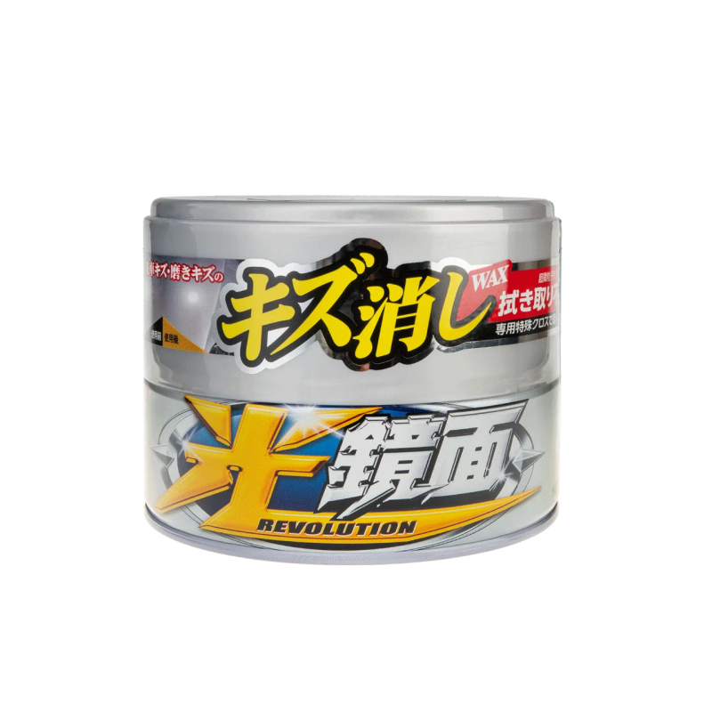 Твердий віск SOFT99 Scratch Clear Wax Mirror Finish Silver Для маскування подряпин і блиску світлих автомобілів Твердий віск SOFT99 Scratch Clear Wax Mirror Finish Silver Для маскування подряпин і блиску світлих автомобілів