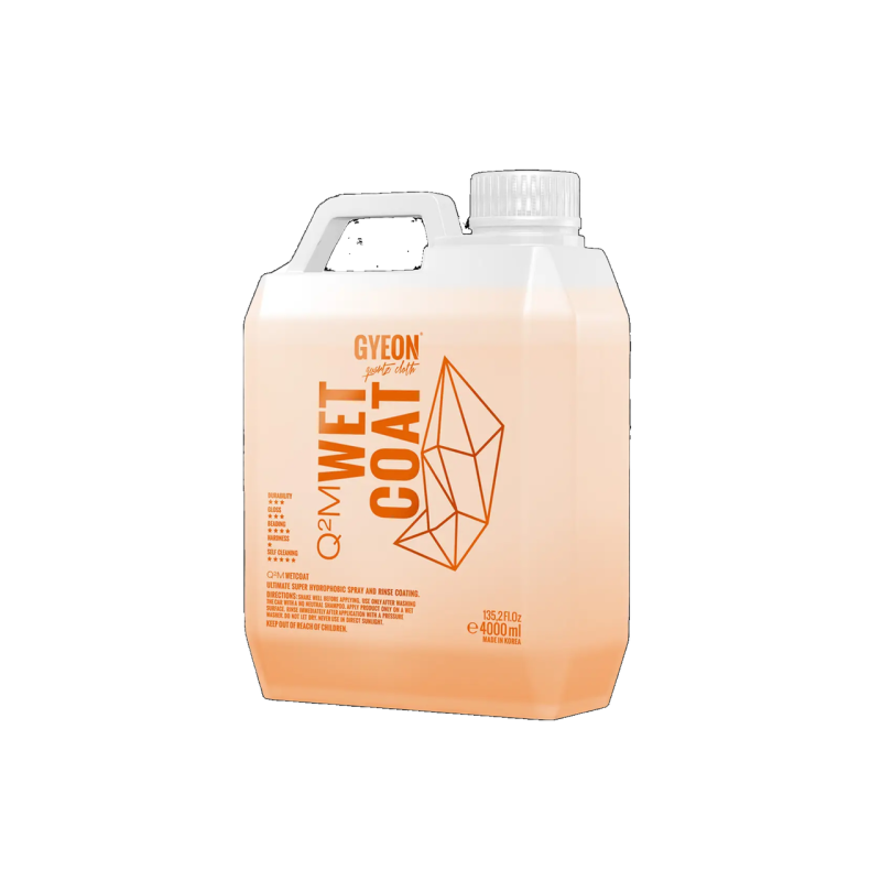 Спрей-силант Gyeon Q2M Wet Coat 4 L Для блиску та гідрофобних властивостей