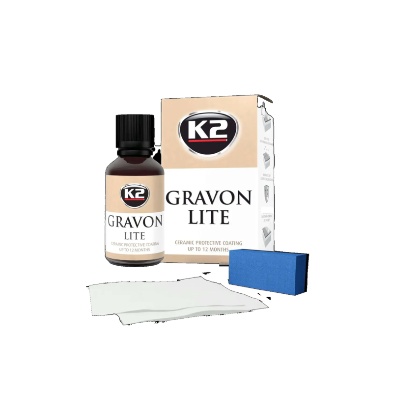 Кварцове покриття К2 Gravon Lite Set 30 ml Для дзеркального блиску та захисту
